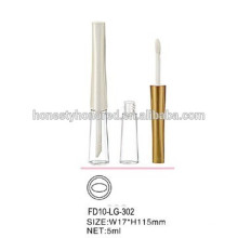 2015 Nouveau contenant Slim Empty Clear Lip Gloss Tube 5ml